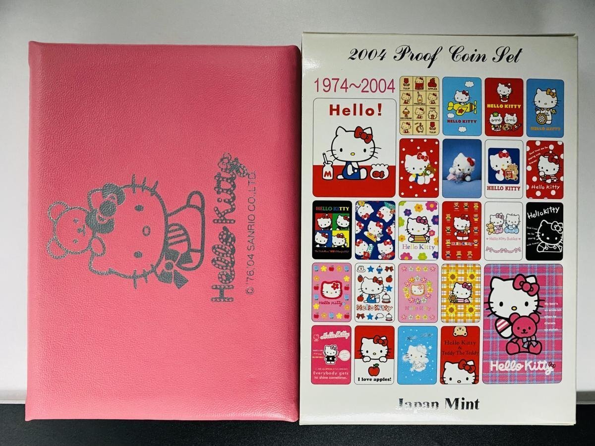 Sanrio Hello Kitty Proof Coins Set 2004 Born 30th Anniversary from