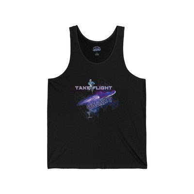 OVER HYPED Tank Tee Shirt To Match Air Foamposite One Galaxy-TAKEFLIGHT