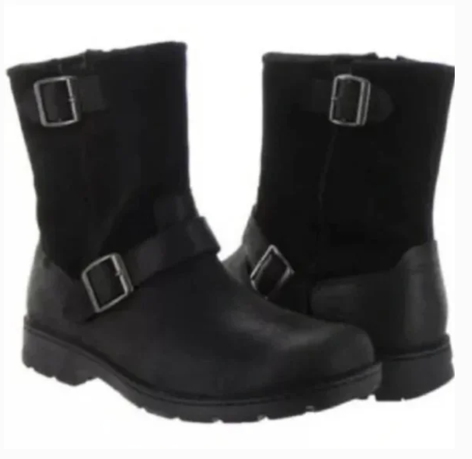 UGG Messner Biker Pull on Boots 1007797 | eBay