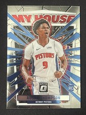 2023-24 Donruss Optic My House #18 Ausar Thompson Detroit Pistons