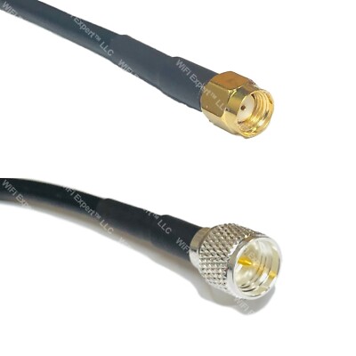 10 Ft LMR-240 Jumper N Male To SMA Male Coaxial Cable - Rfwel Engr E-Store - Foto 12