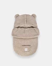 New 7AM ENFANT BebePOD Teddy FOOTMUFF Oatmeal BUNTING Stroller BLANKET Cozy Baby