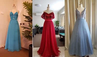 Formal dresses size 8 and 12. Made in Australia by Nate. | eBay Australia