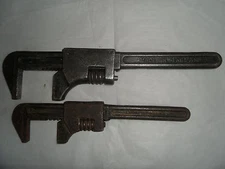 SNAIL BRAND ADJUSTABLE WRENCH BRITISH MADE, 2 x WRENCHES