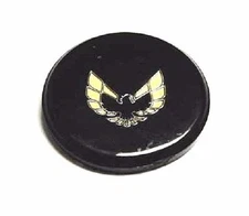 1970-81 TRANS AM - FORMULA STEERING WHEEL / HORN BUTTON EMBLEM - GOLD LUCITE