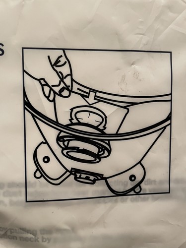 Lot of 2 Disposable High Efficiency Filter Vacuum Bags Universal 3 Count 4-8 Gal - Picture 4 of 8