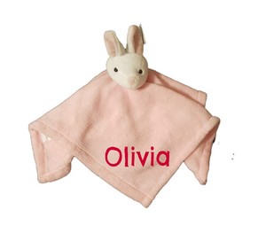 personalised bunny comforter