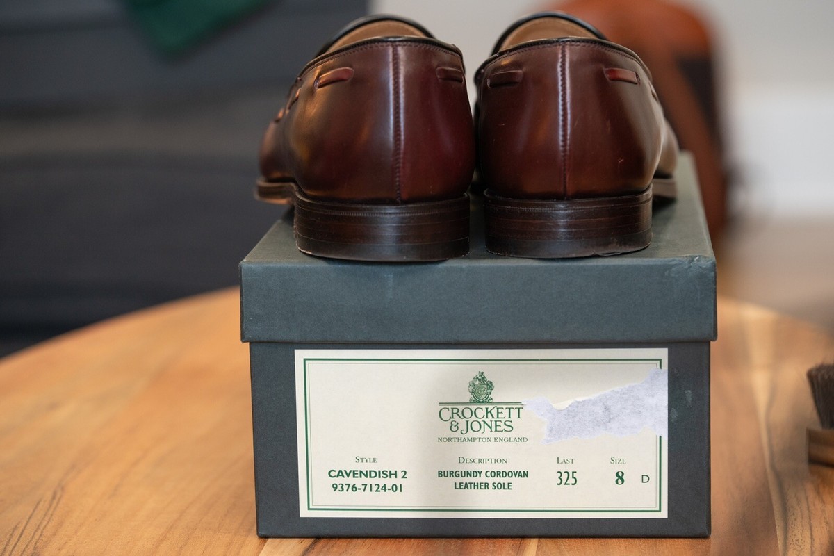 Crockett & Jones Burgundy Cordovan Cavendish 2 Tassel Crockett & Jones Burgundy Cordovan Cavendish 2 Tassel