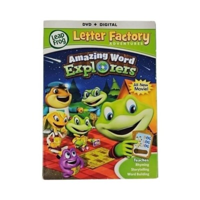 希少Leap Frog 英語DVD Letter Factory 4DVDセット Leap Frog