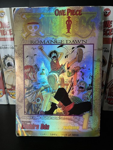 One Piece Vol 1 Romance Dawn Limited Edition Metallic Gold Manga 2619 Of 5000 Ebay