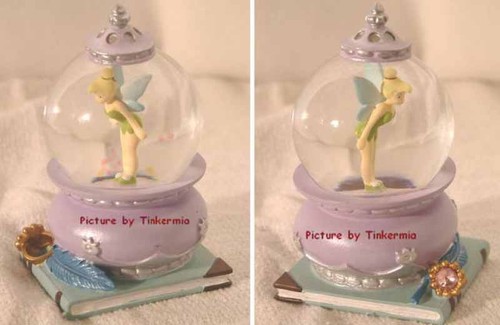 DISNEY RETIRED CLASSIC TINKER BELL MINI SNOWGLOBE TINKERBELL - Picture 2 of 3
