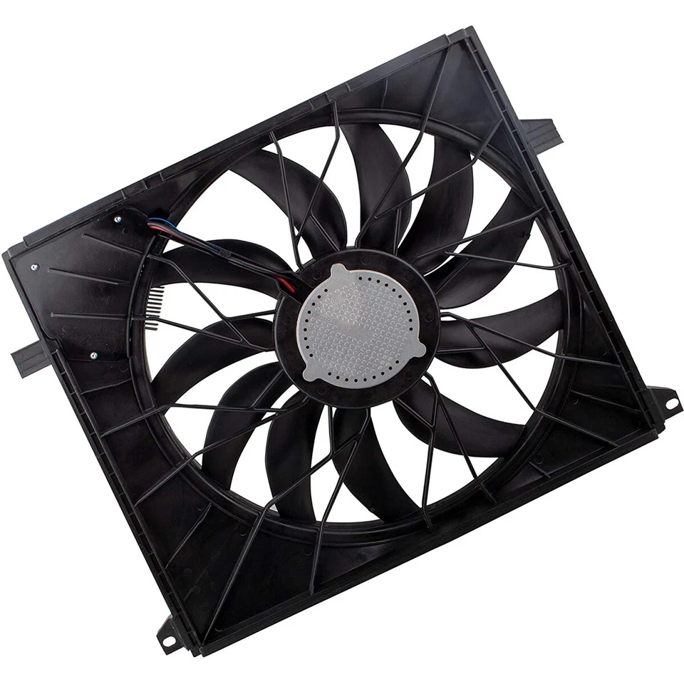 Ventilador de refrigeración sin escobillas del radiador MB3115118 para Mercedes-Benz ML55 AMG 2000-2003 Foto 4 de 4