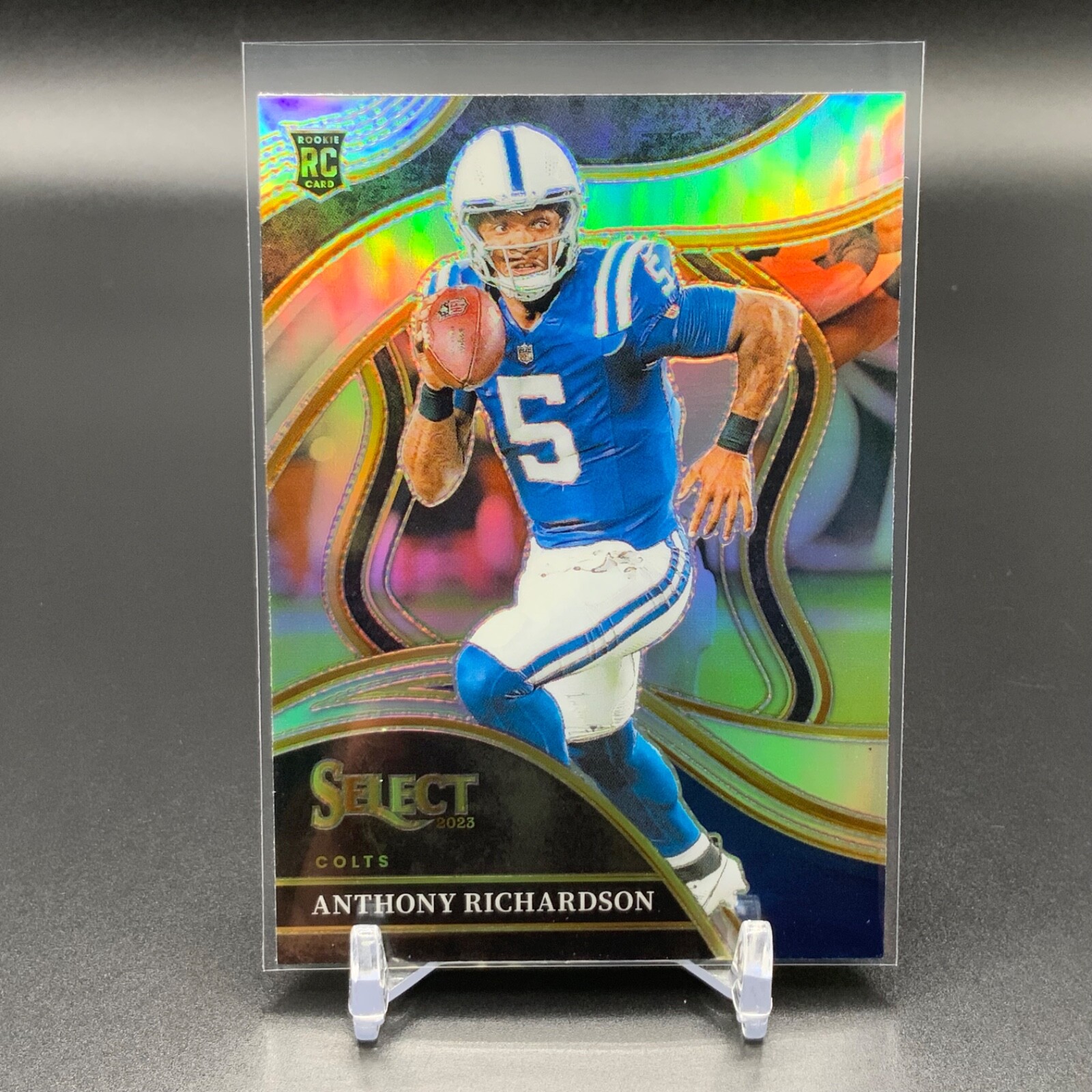 2023 Panini Select - Club Level Anthony Richardson #297 Silver Prizm RC GRC1160