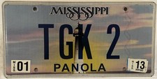 Vanity TGK license plate Tony Thomas Tim Tom Trent Tina Taylor Theo Travis Tara