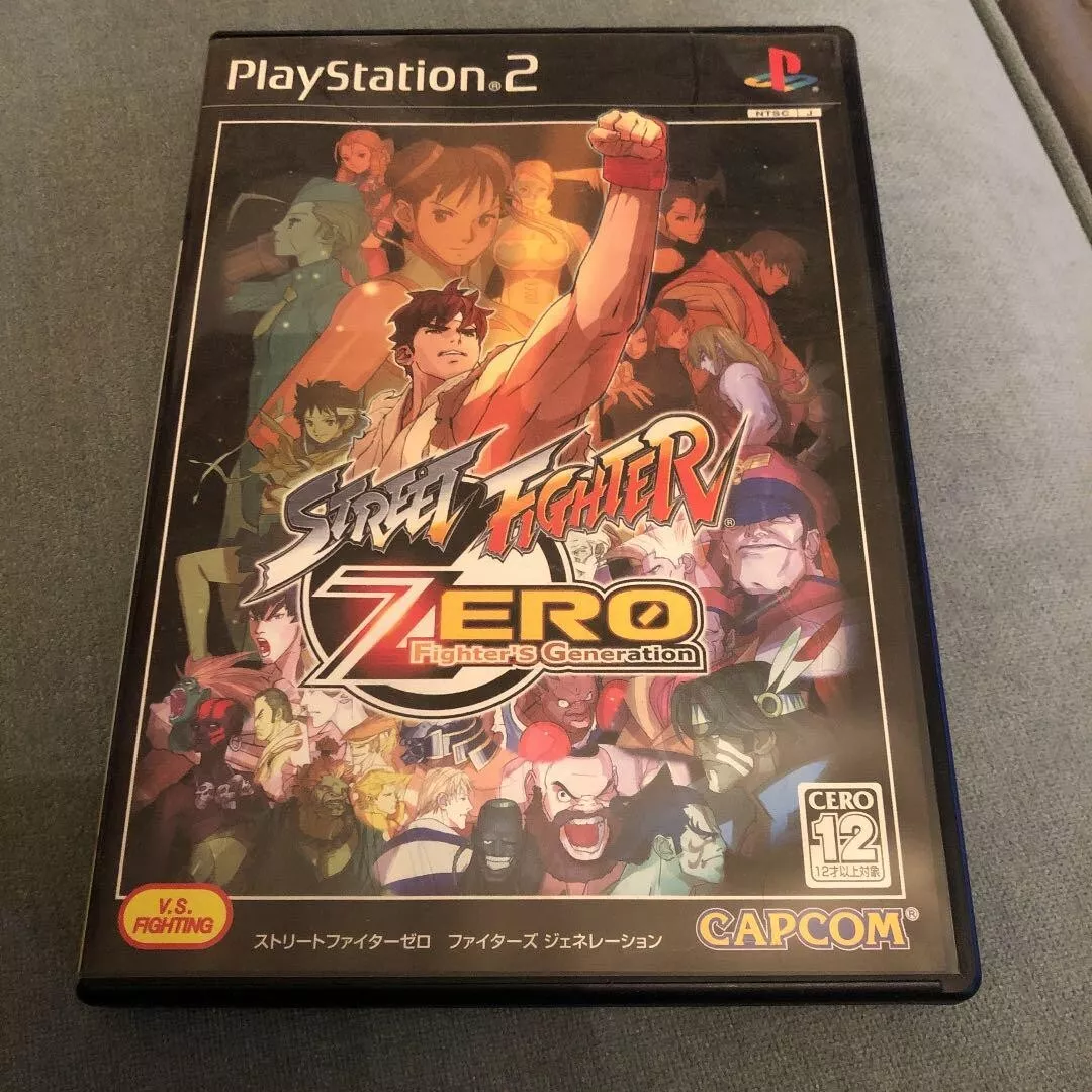 Street Fighter Zero Fighters Generation Original Japones Ps2