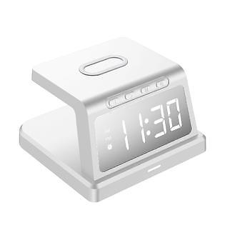 Zummy ZTWC046WT ZTECH ChargeX Rise - Будильник для беспроводной зарядки - Белый