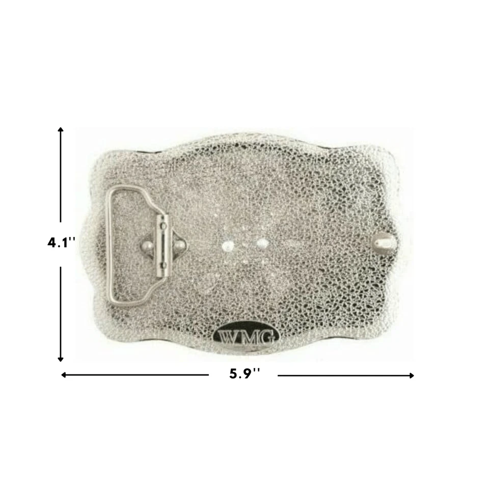 INICIAL (F) HEBILLA CINTURÓN LETRA VAQUERO WESTERN RODEO TEXAS STAR Hebillas Vaqueras Foto 4 de 4