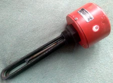 NOS CHROMALOX IMMERSION HEATER AR5525A  250V.A.C. 1500W  26 AMPS  W/INSTRUCTION