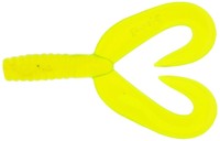 Powerbait Fw Double Tail Grub Fishing Bait Chartreuse on sale Powerbait Fw Double Tail Grub Fishing Bait Chartreuse on sale