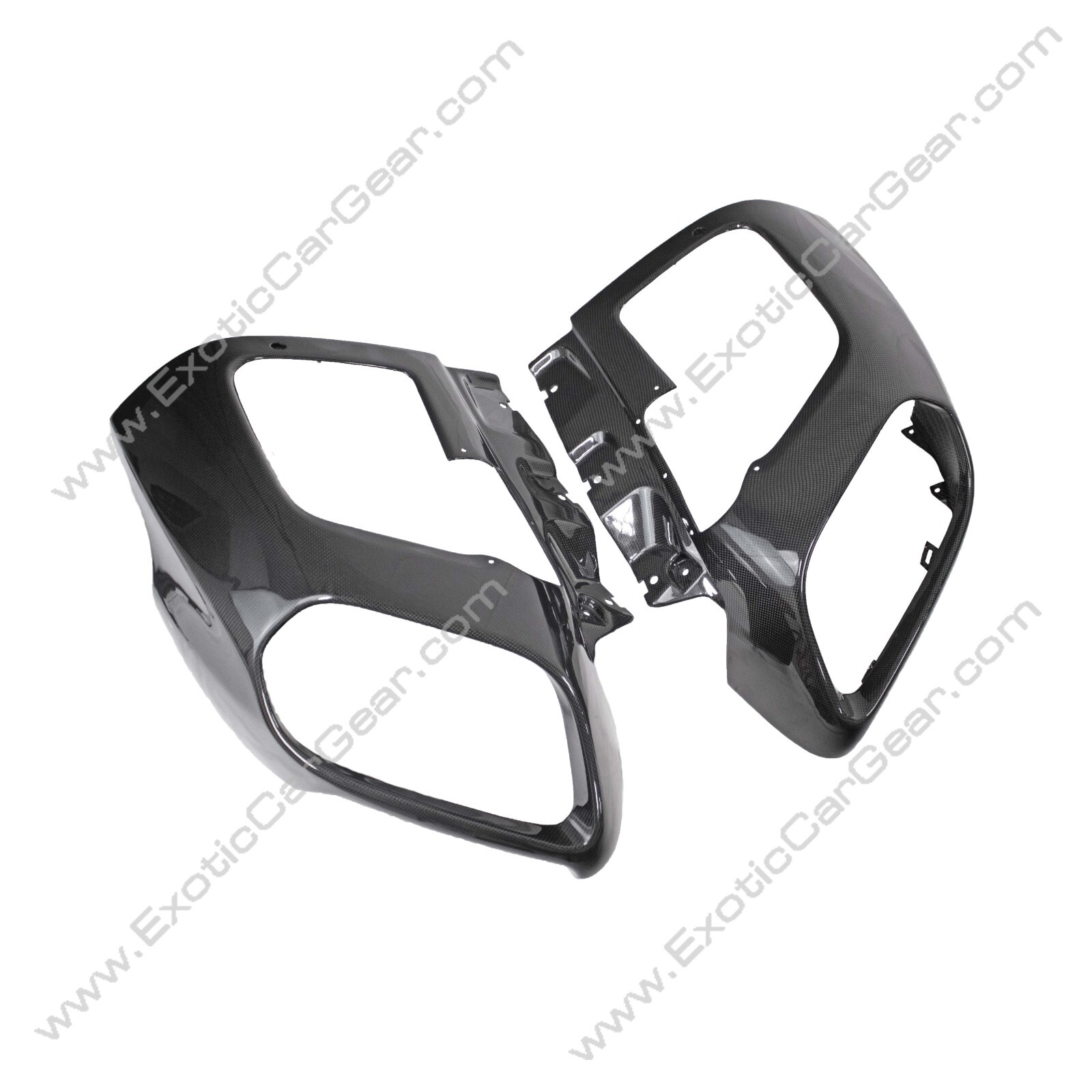 Ferrari 812 Carbon Fiber Rear Exhaust Surrounds