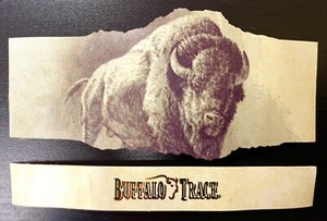 Buffalo Trace  Cigar Band - Rare Official Release
