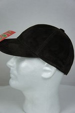Cappello In Pelle Uomo - Stile Baseball, Invernale, Per Tutte Le Stagioni, Nero - 5