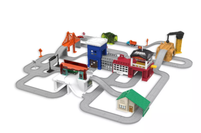 DRIVEN – Truck Playset with Fire Station – Build-A-City - 140pc | eBay