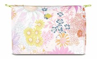 Oilily Claire Cosmetic Bag Kosmetiktasche Frappe Beige Bunt Neu