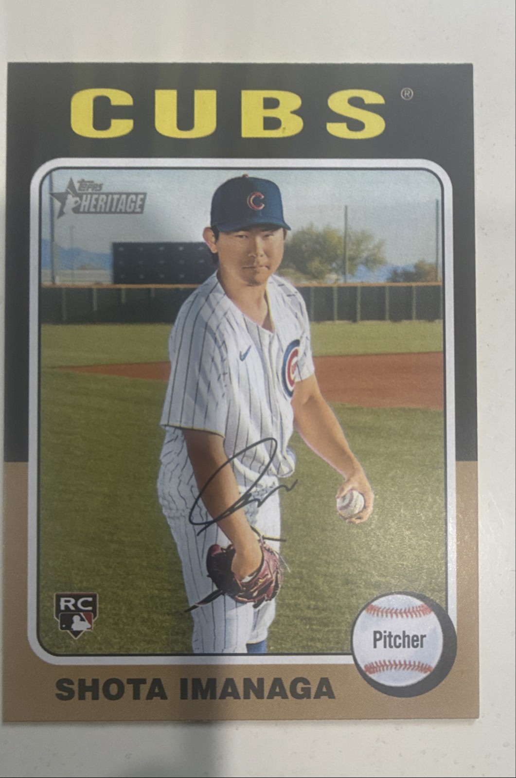 2024 Topps Heritage High Number - Shota Imanaga #564 (RC)