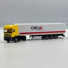 DAF 95 with Semitrailer “CEVA Logistics” – Global Supply Chain Fleet, Scale 1/87
