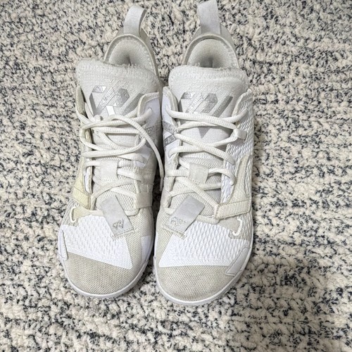 Jordan Why Not Zer0.4 Men's Mid Top Basketball Sneakers Lace Up Triple White