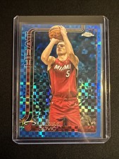 2025-26 NBA Topps Chrome Blue X-Fractors - Nikola Jovic #172 Chicago Bulls