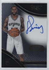 2015-16 Panini Select Rookie Signatures 40/199 Jonathon Simmons #RS-JS Auto 0q0