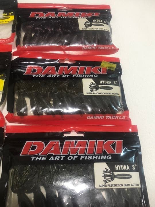 , rare Damiki Japan Hydra, Gary Yamamoto Fat Ika - Image 3
