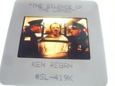 THE SILENCE OF THE LAMBS, 35mm press slide [Anthony Hopkins as Hannibal Lector]