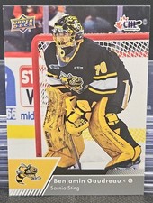 22-23 Upper Deck CHL Benjamin Gaudreau 🚨🚨🚨 San Jose Sharks Prospect 