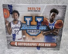 2025-26 Bowman University Best Basketball Hobby Box Sealed