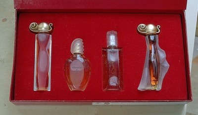 GIVENCHY Organza-Indecence-Amarige-Hot Couture 4 x 1/2oz (15ml