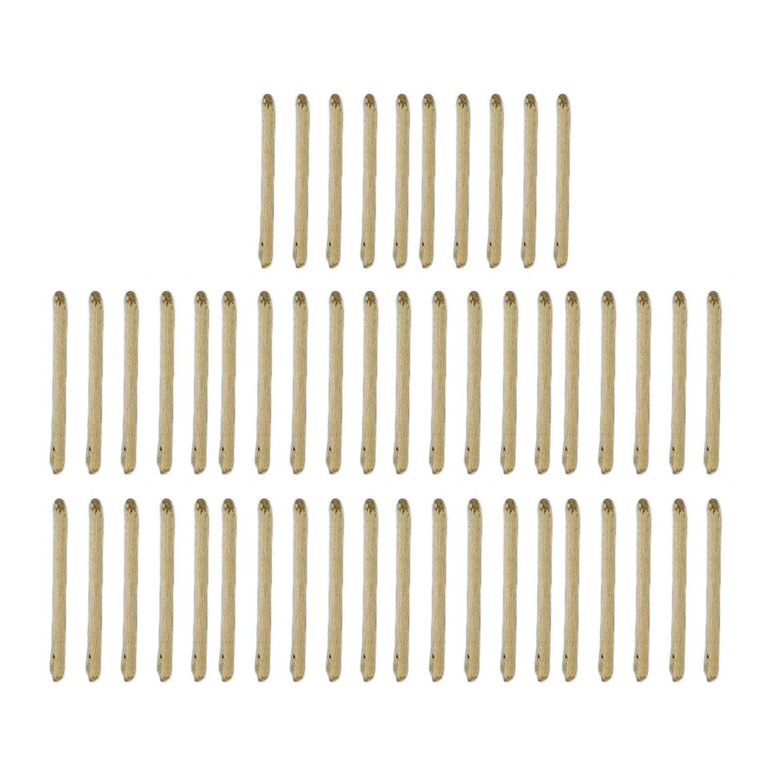 50pcs Tea Stem Stud Earrings Prevent Inflammation Tea Rod Curing Ear Hole St HEN