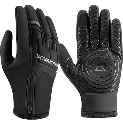ROCKBROS Fahrradhandschuhe Winter Thermo Touchscreen Damen Herren Handschuhe