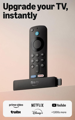 Amazon Fire TV Stick HD (newest model), free & live TV, Alexa Voice Remote, powe