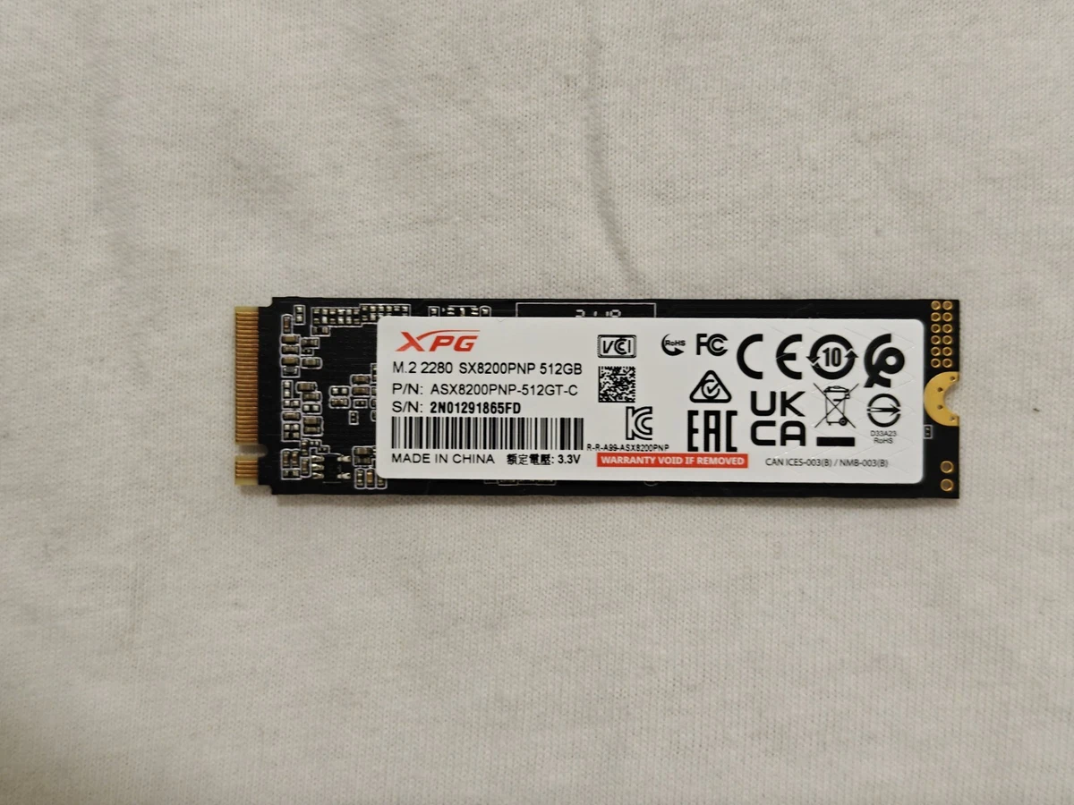 ADATA M.2 Interface Solid State Drives 512 GB Storage Capacity for