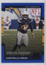 2017 Panini Donruss Press Proof Blue Dontrelle Inman #248 0o2b
