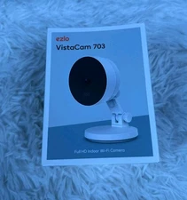 Ezlo VistaCam 703 Full HD Indoor Wi-Fi Security Camera 1080p Night Vision 16GB