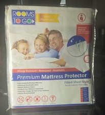 All-In-One Mattress Protector With Bed Bug Blocker Full NEW