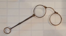 Early 1900's Antique Lorgnette Folding Reading Glasses see video 352-1
