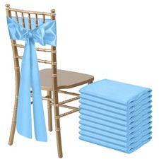 Universal Chair Ribbon Ties Back Sash for Wedding Party Reception Events Banquet