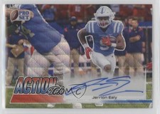 2022 Leaf Pro Set Metal Red White & Blue Wave 7/7 Jerrion Ealy #AI-JE1 Auto a8x
