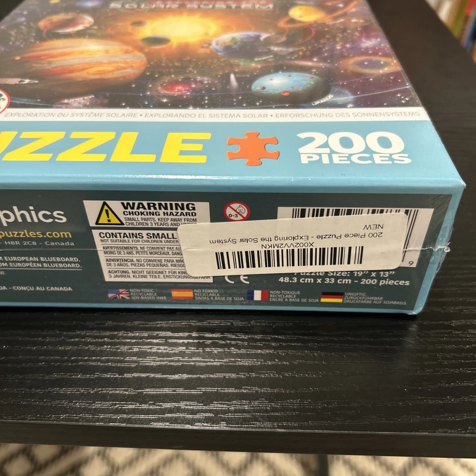 Rompecabezas EuroGraphics Explorando el Sistema Solar - 200 Piezas Foto 2 de 2