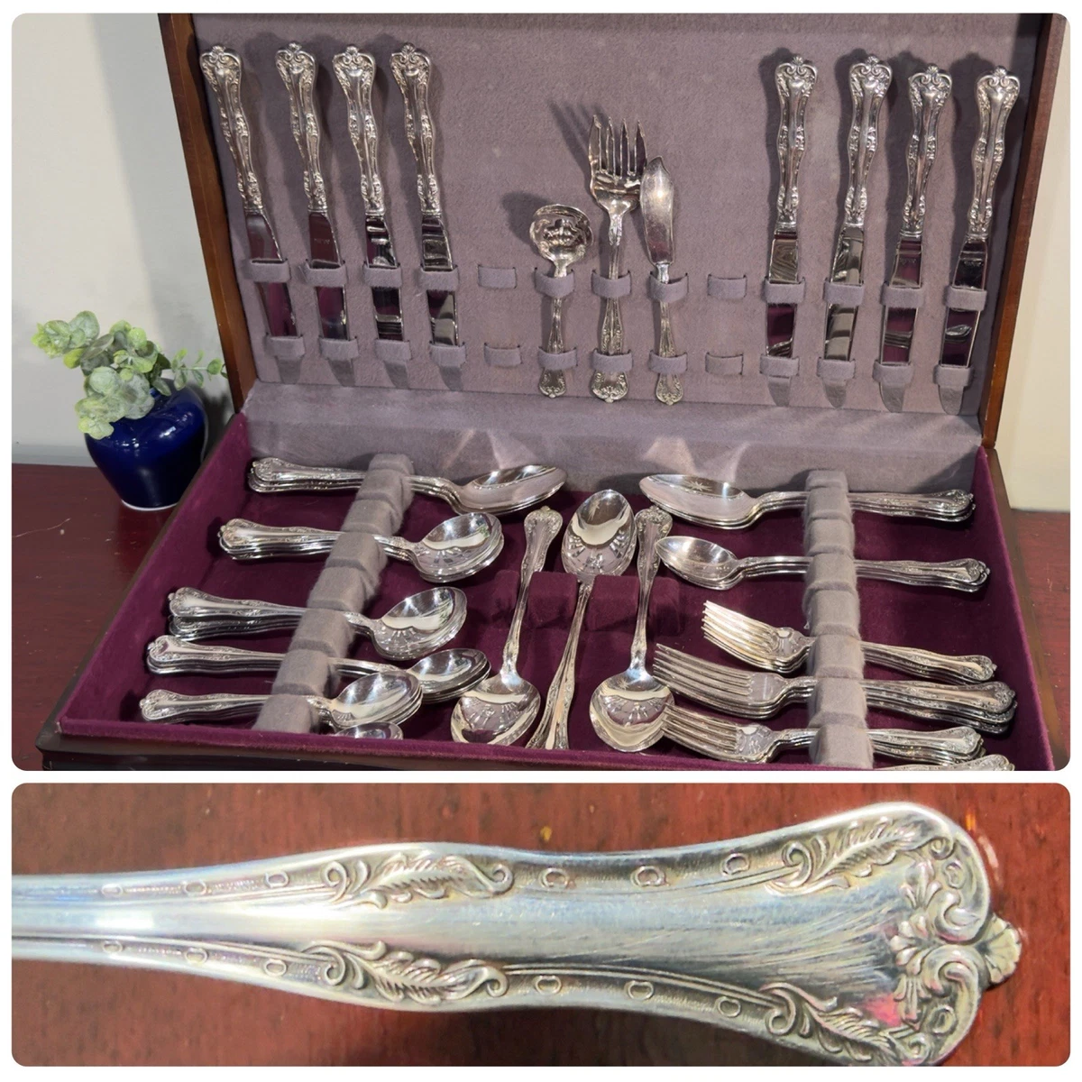 National 1900-1940 Antique US Silver-Plated Flatware for sale | eBay